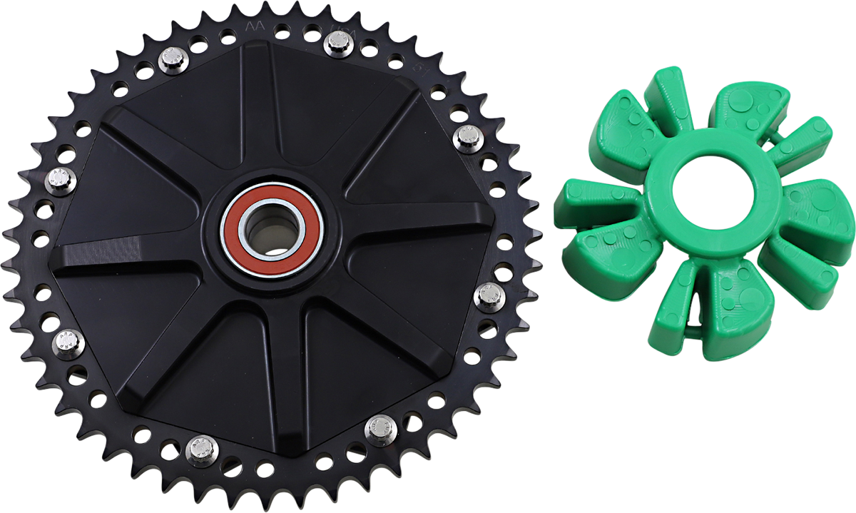 Cush Drive Chain Sprocket - Cush Drive Sprocket - Black - 51 Tooth [1210-2509]