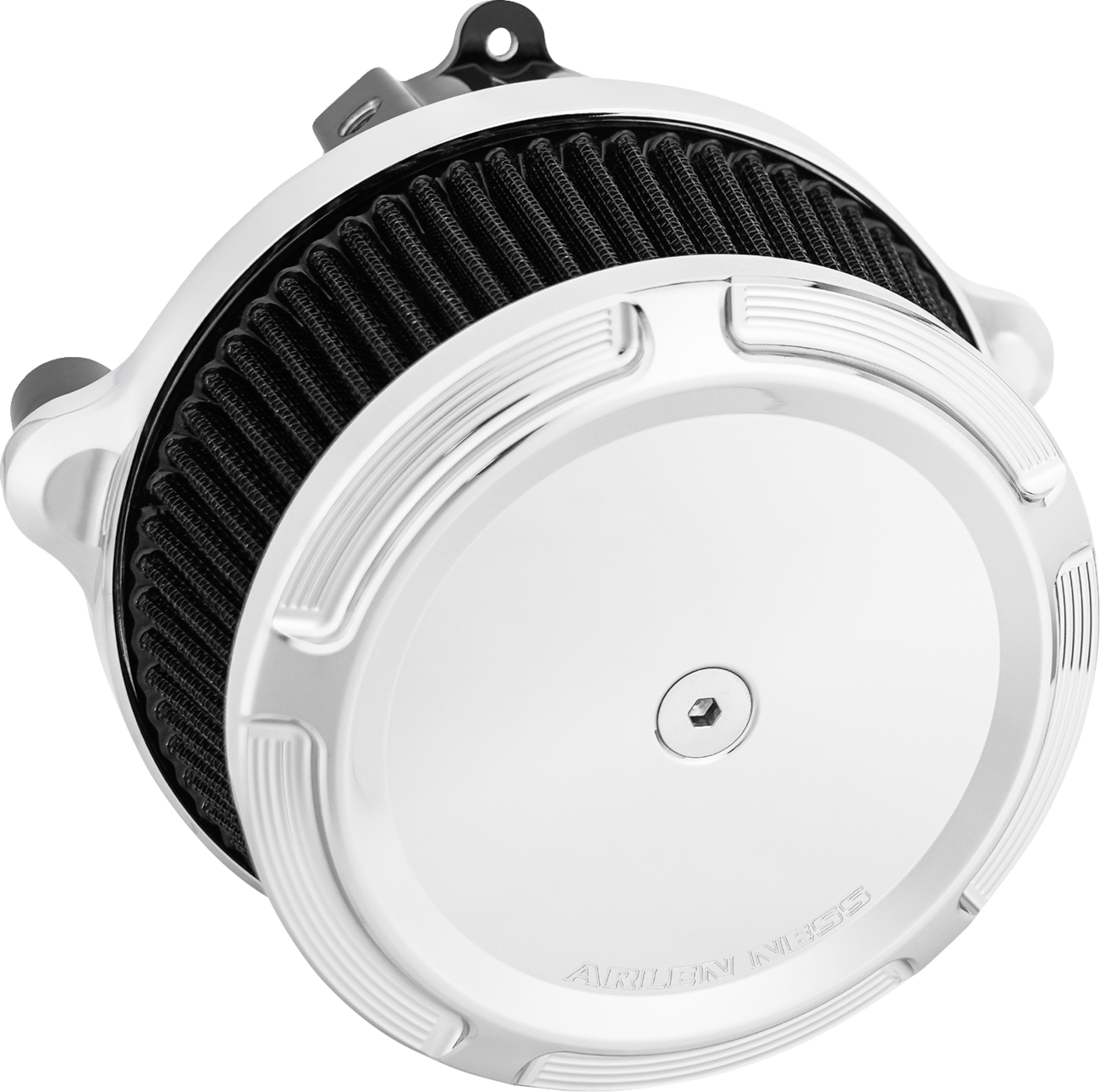 Big Sucker™ Stage 1 Air Cleaner Kit with Cover - Beveled - Chrome [1010-3254]