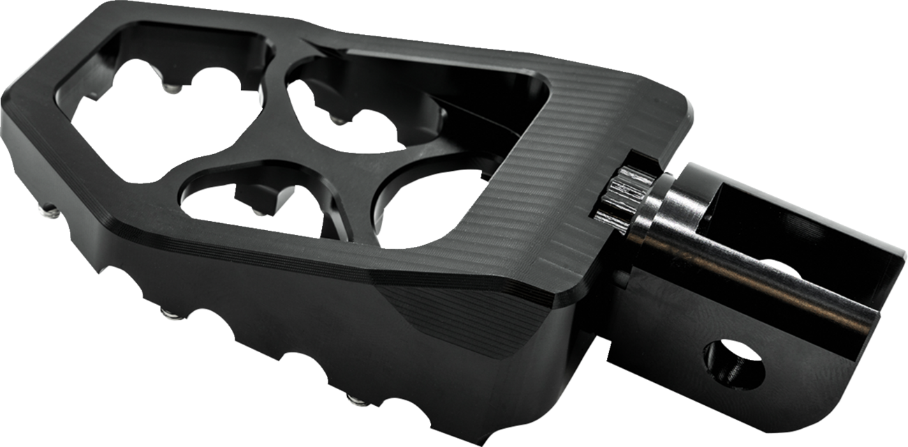 MX Evolution Pegs - MX Evolution Driver Pegs - Black - Softail - Image 2