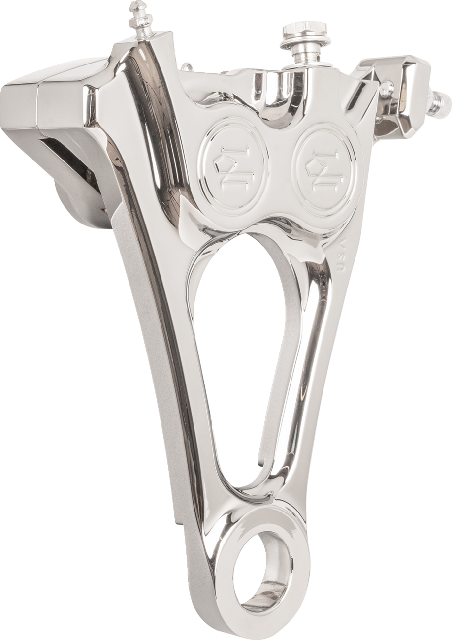 4-Piston Differential-Bore Rear Caliper - Rear Caliper - Chrome [1701-0748] - Image 3