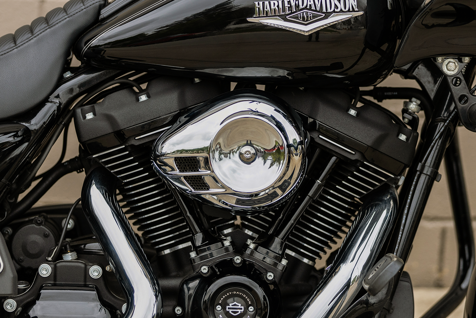 Stealth Air Cleaner Cover - Air Cleaner Cover - Air Stream - Chrome [1014-0116] - Image 4
