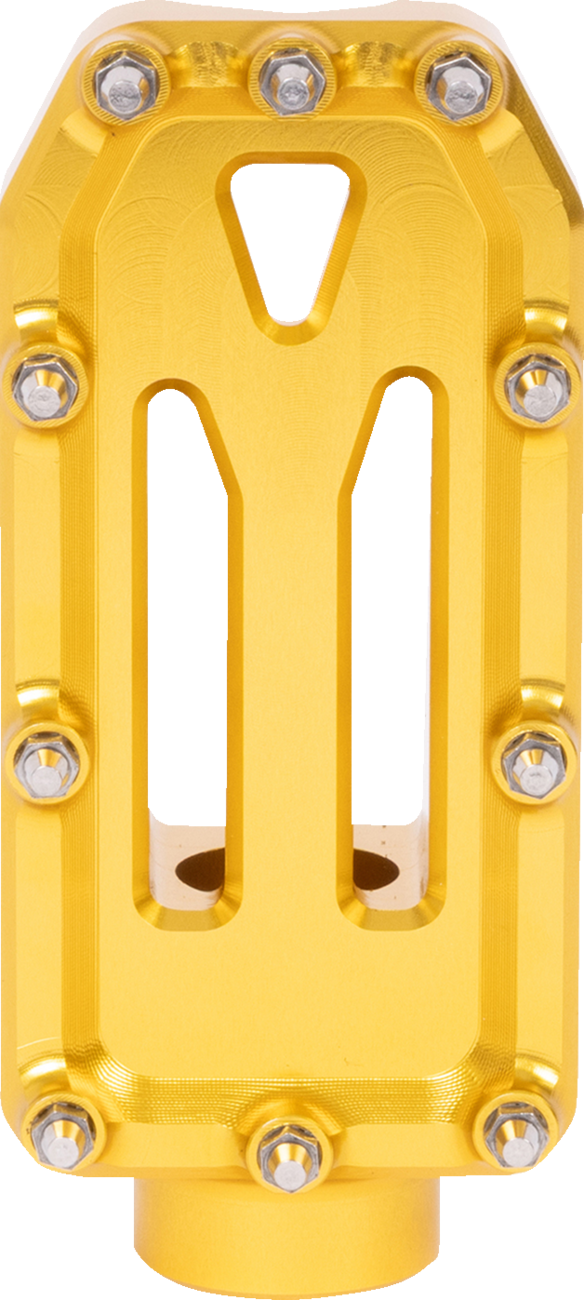 Aggressor Brake Pedal - Gold - Touring [1610-0764] - Image 3