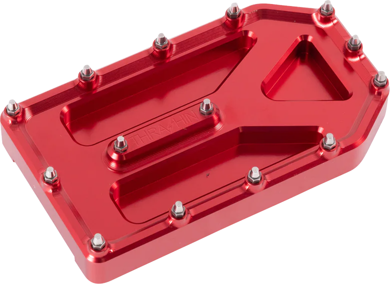 Aggressor Brake Pedal Pad - Red - Touring [1611-0106]