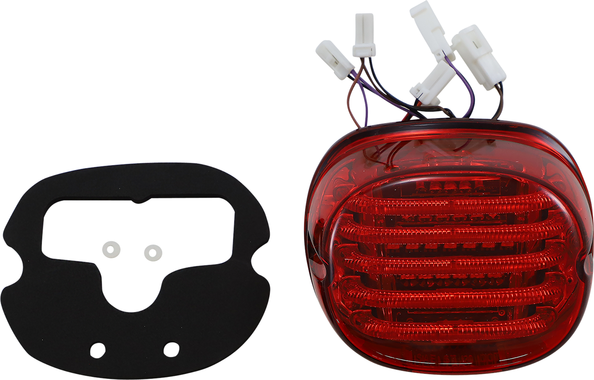 ProBEAM® Integrated Low Profile LED Taillights with Auxiliary Turn Signals - Taillight/Turn Signal - Bottom Window - Red Lens [2010-1412] - Image 2