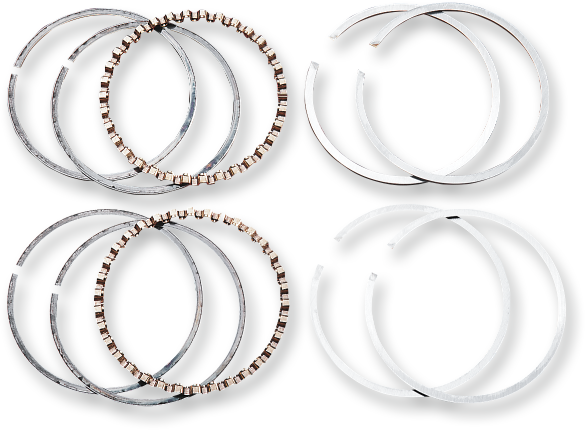 Replacement Piston Rings - Piston Rings - 3.498" Standard - Evolution Big Twin [DS-750840]