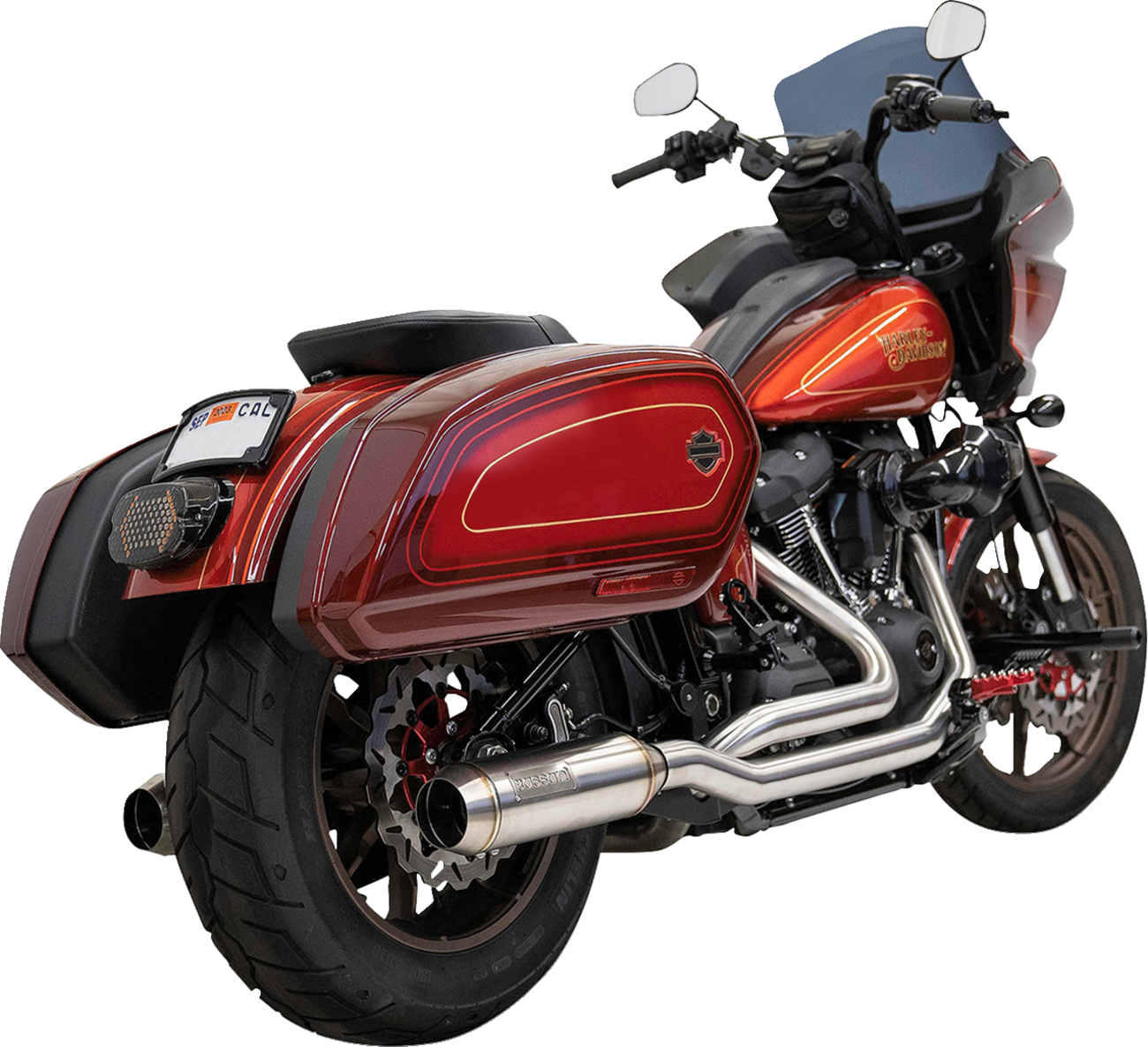 True Dual Performance Exhaust System with 4" Muffler - Stainless Steel [1800-2657]