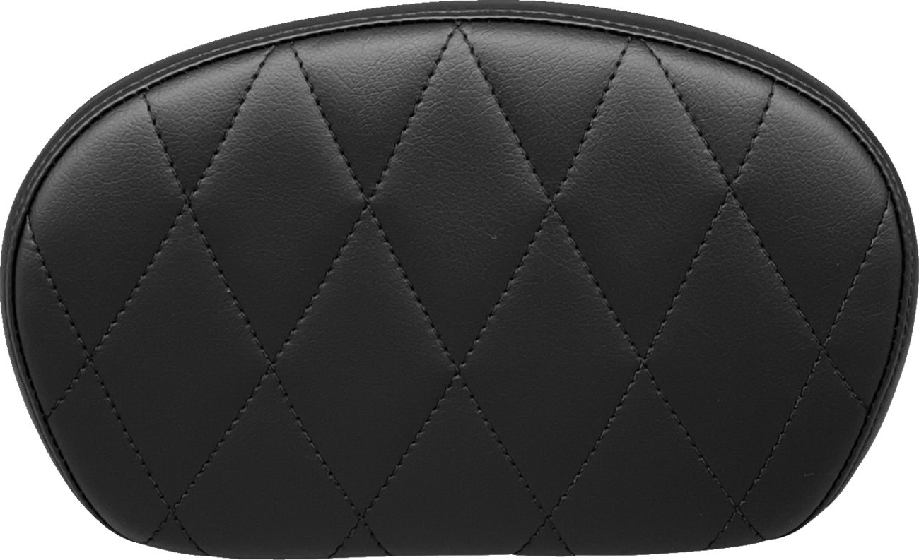 Sissy Bar Pad - Medium - Diamond - Dull Black [0801-1513]