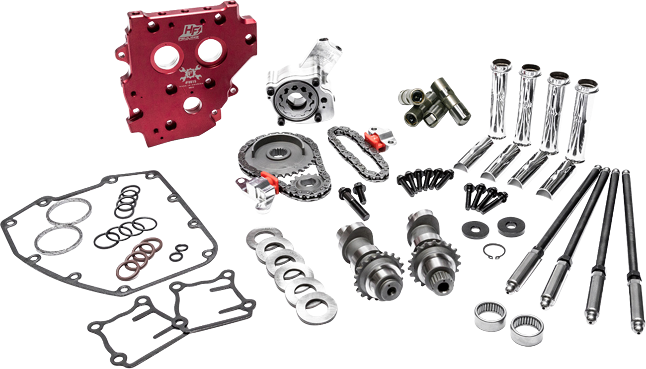 HP+® Chain Drive Conversion Kit with Hydraulic Tensioners - Camchest Kit - HP+® Chain Drive Conversion - 543 Reaper Series - Twin Cam [0925-1293]