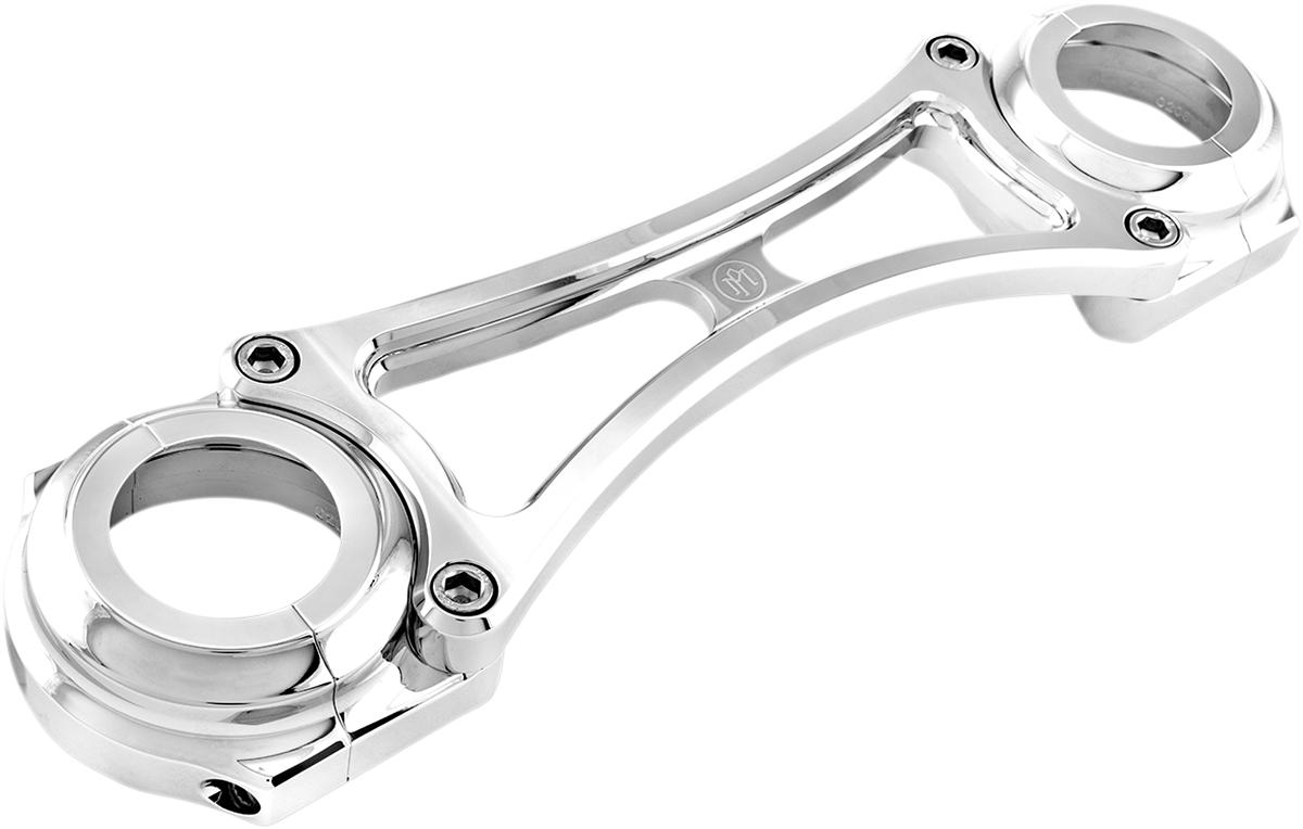 Fork Brace — Chrome - Fork Brace - 49 mm - Black - '06-'17 FXD [0415-0029]