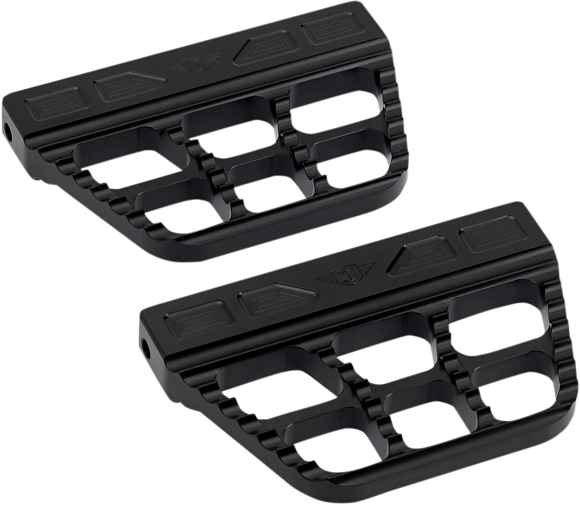 Serrated Passenger Floorboards - Serrated Passenger Floorboard - Black [1621-0808]