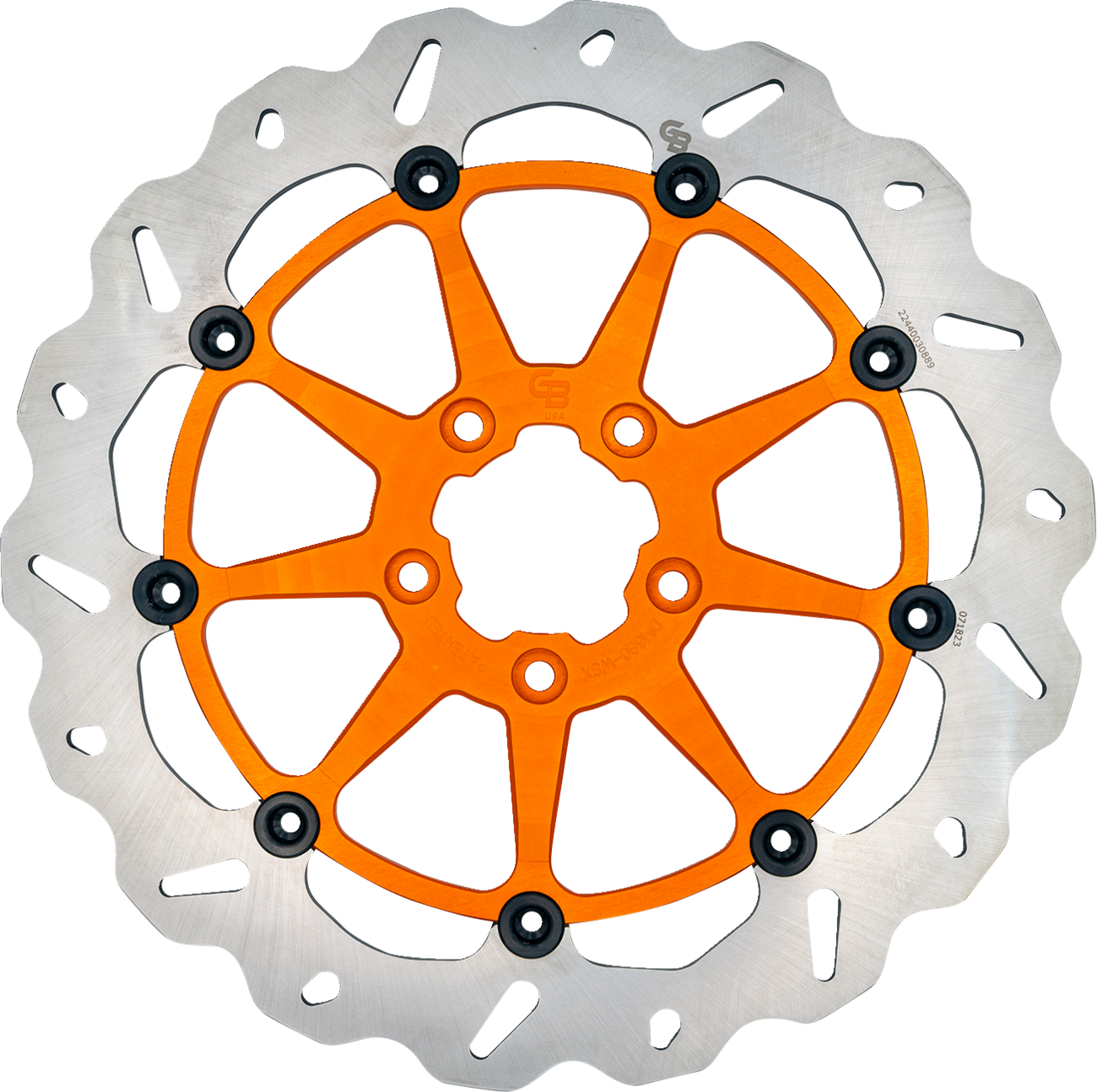 Wave® Brake Rotors - Brake Rotor - Front - Orange [1710-4577]