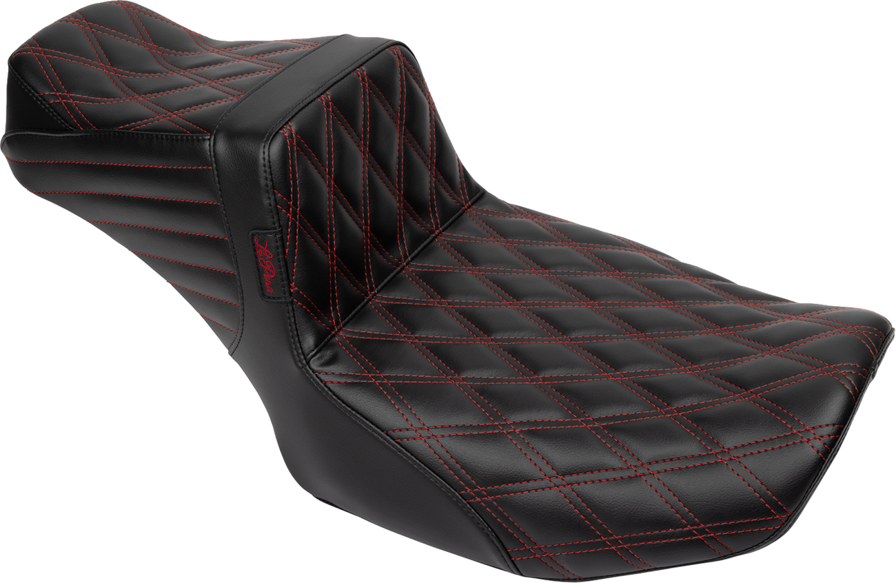 Tailwhip Daddy Long Legs Seat - Red Double Diamond Stitch - FLH/FLT '23-'25 [0801-1856]