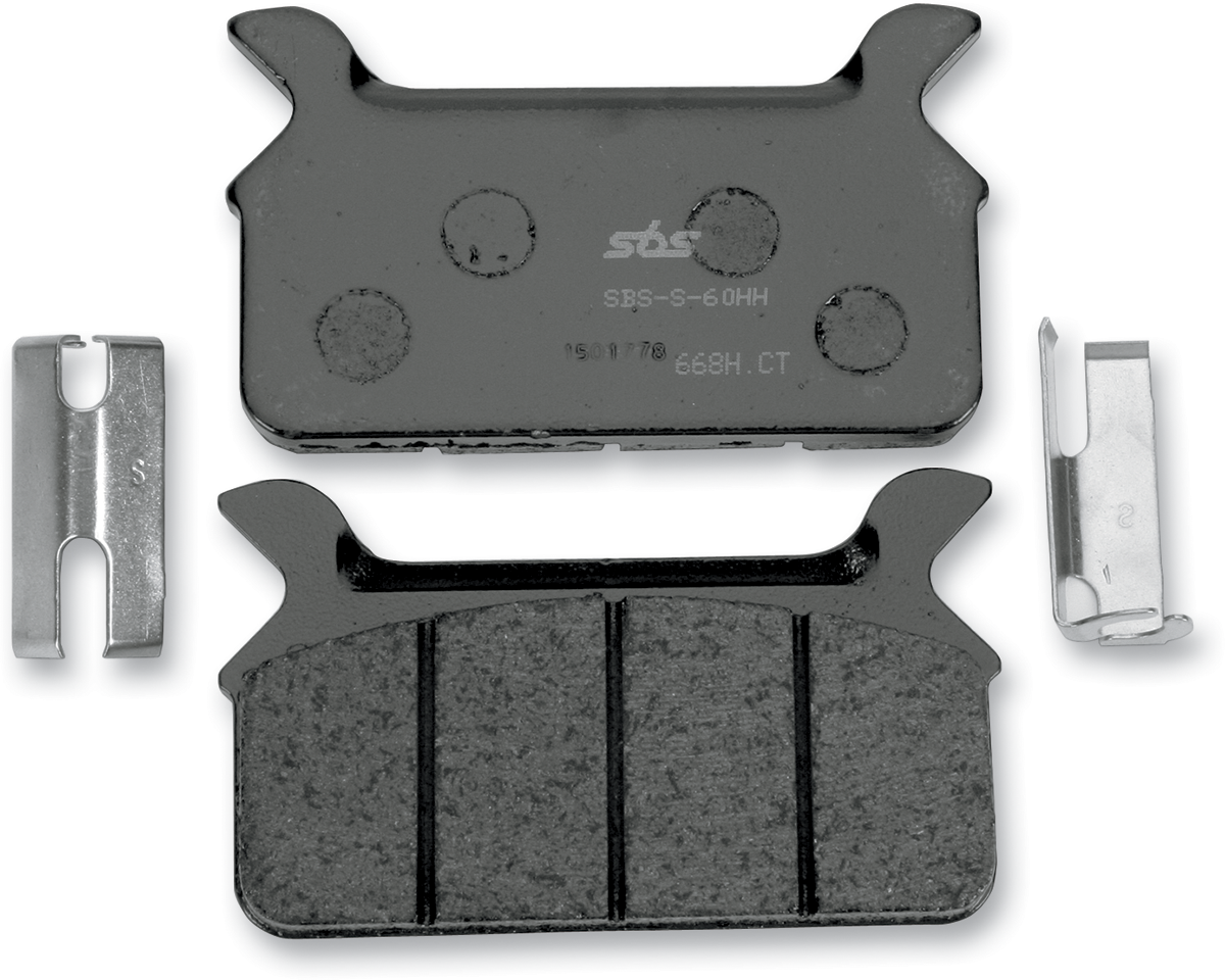 HCT Street Carbon Tech Organic Harley/Buell Brake Pads - Carbon Tech Brake Pads [1721-1764]
