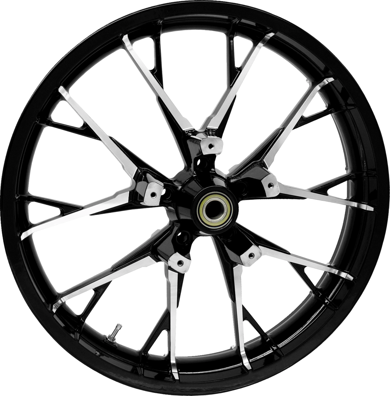 Marlin Precision Cast 3D Wheel - Wheel - Marlin - Front - Dual Disc/with ABS - Black Cut - 21x3.5 [0201-2390]