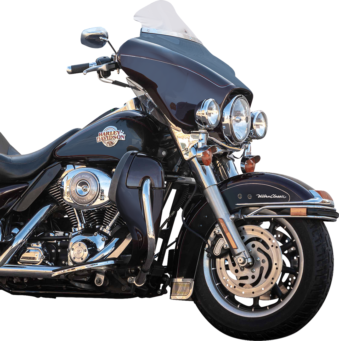 Flare® Windshield - 6-1/2" - Clear - '96-'13 FLH [2310-0823] - Image 9