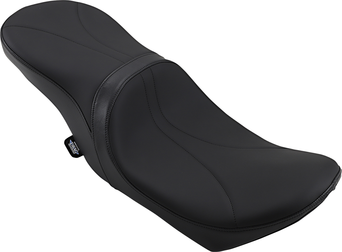 Low Profile Touring Seat - Low Touring Seat - Solar Reflective - Mild Stitched - Yaffe Tanks - FL '08-'23 [0801-1069]