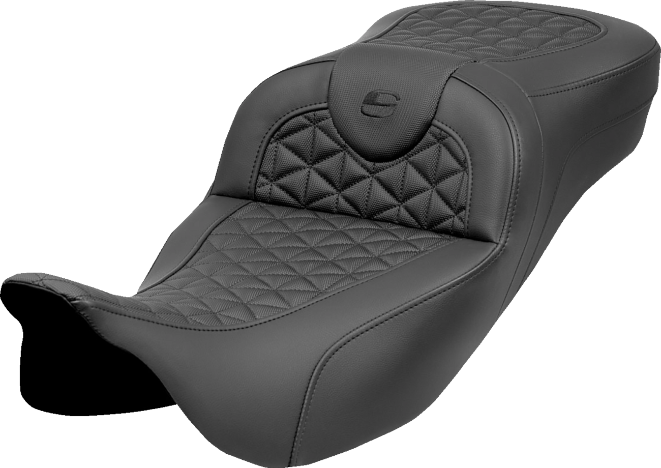 Extended Reach RoadSofa™ Tri Gripper Seat - RoadSofa™ Tri Gripper Seat - Extended Reach - w/o Backrest - FLH/FLT '08-'25 [0801-2054]
