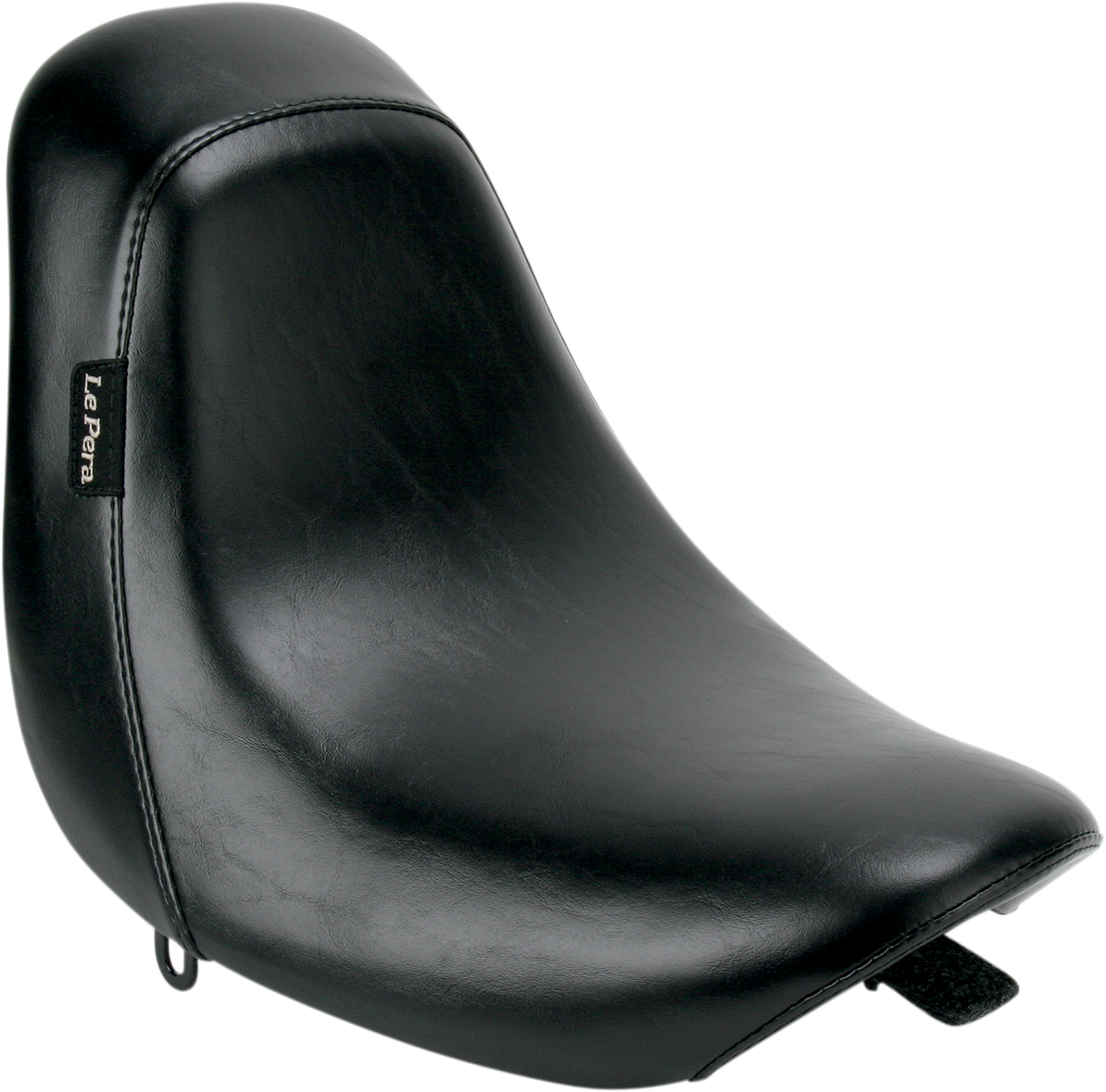 Bare Bones Solo Seat - Smooth - Black - Deuce - FXST '00-'07 [0802-0502]