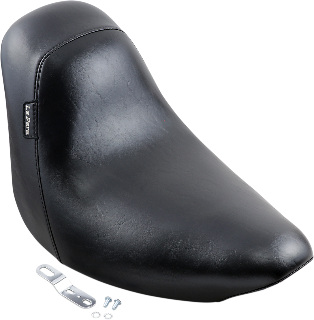 Bare Bones Solo Seat - Smooth - Black - FXST '06-'17 [0802-0329] - Image 2
