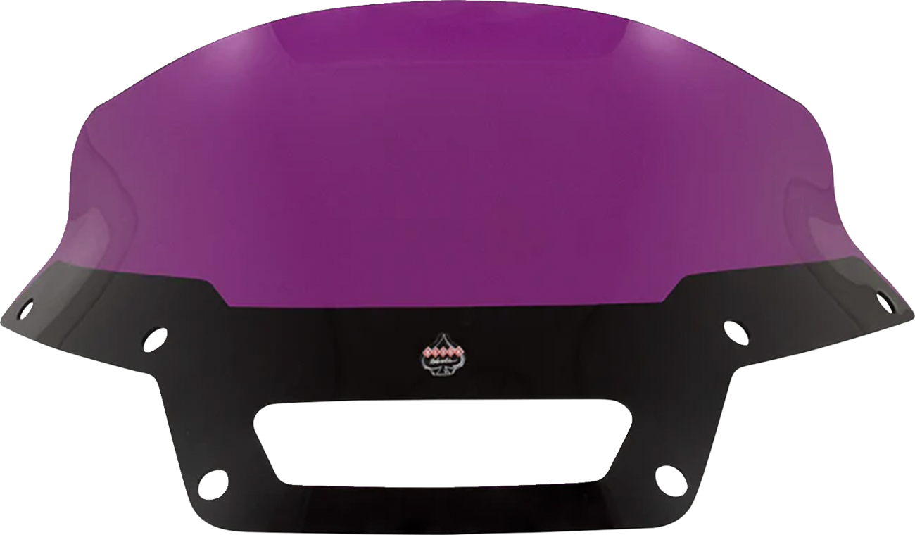 Kolor Flare® Windshield - Kolor Flare™ Sport Windshield - 6" - Purple - '22-'25 FXLRST [2310-0837] - Image 2
