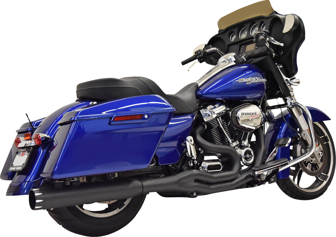 Road Rage 2-into-1 Exhaust System - 2:1 High Horsepower Exhaust - Black [1800-2493]