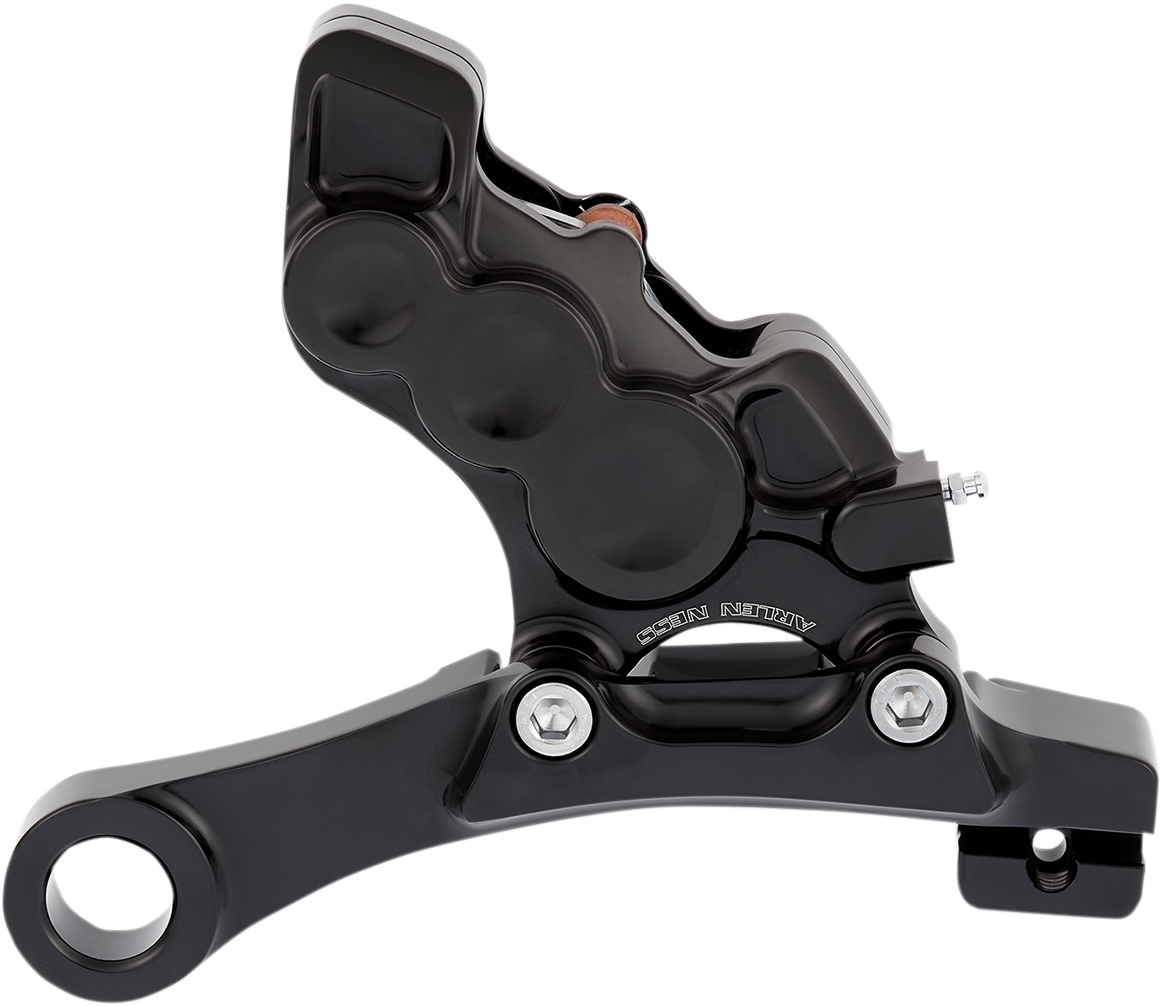 Ness Tech Six-Piston Differential Bore Caliper - 6-Piston Caliper - Rear - Black - 11.8" [1701-0619]