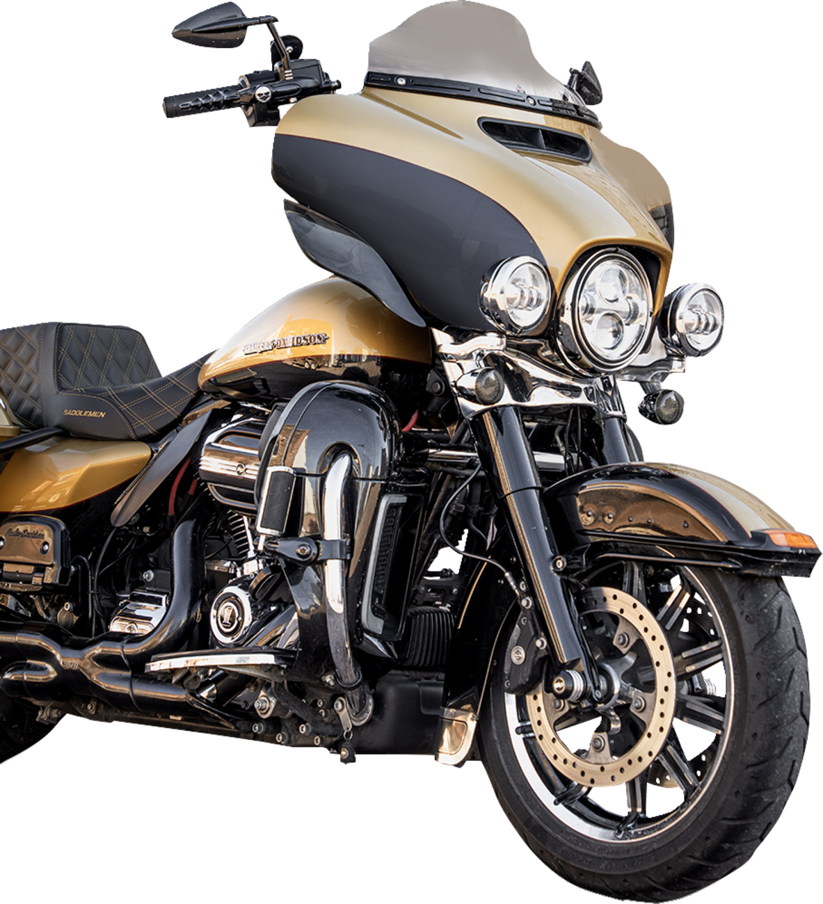 Flare® Windshield - 6-1/2" - Clear - '14-'25 FLH [2310-0824] - Image 4