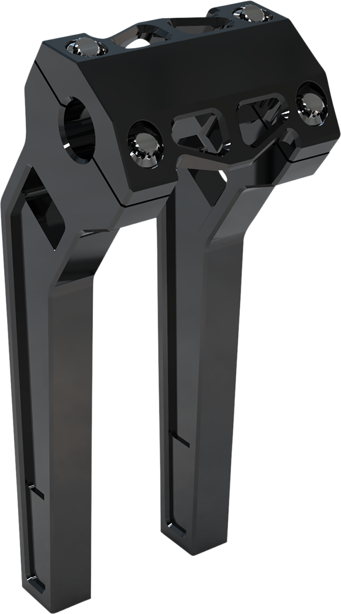 Performance Risers - Pullback - 10" - Black Anodized [0602-1220]