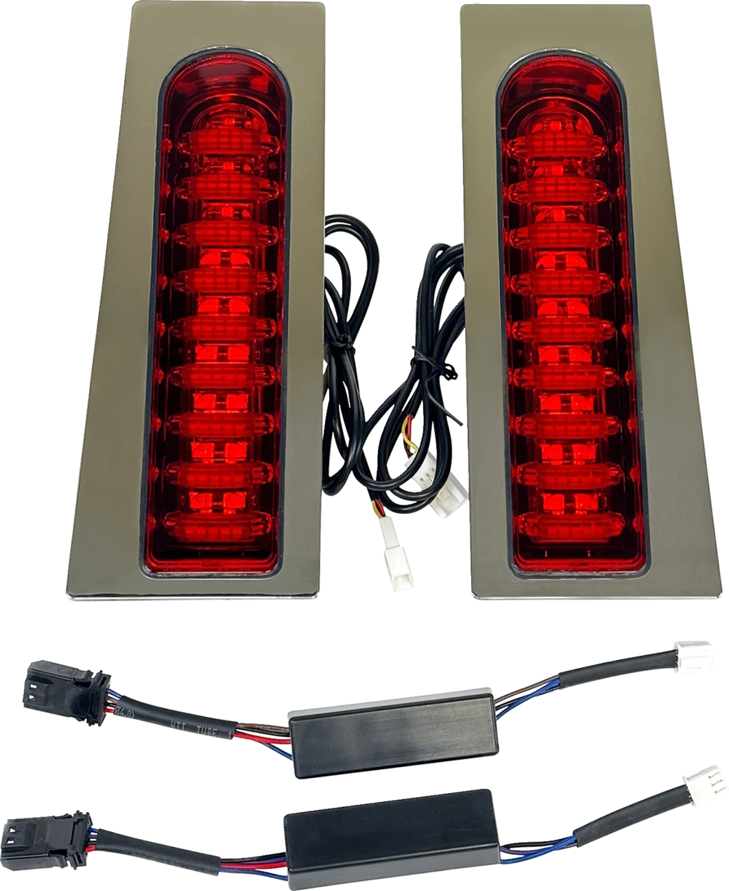 ProBEAM® Auxiliary Fillerz® - Run/Brake/Turn - Red Lens - Chrome [2040-3181]