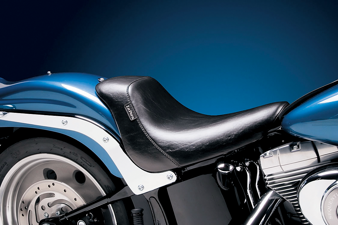 Bare Bones Solo Seat - Smooth - Black - FL/FX '06-'17 [0802-0328] - Image 5