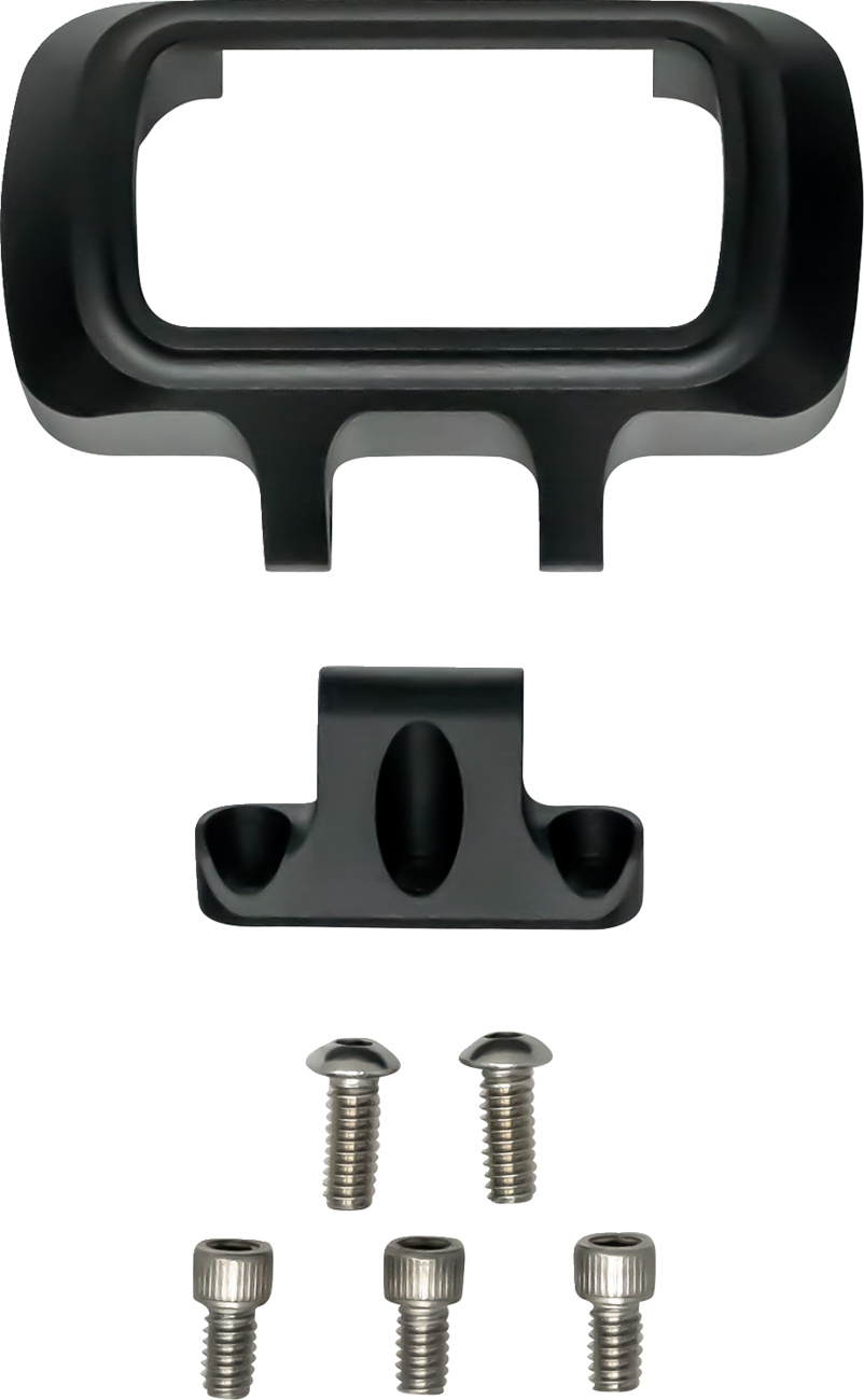 Digital Gauge Bezel Kit for Ascent Pro Riser - Digital Gauge Bezel - For Ascent Pro Riser - Black [2212-0910]
