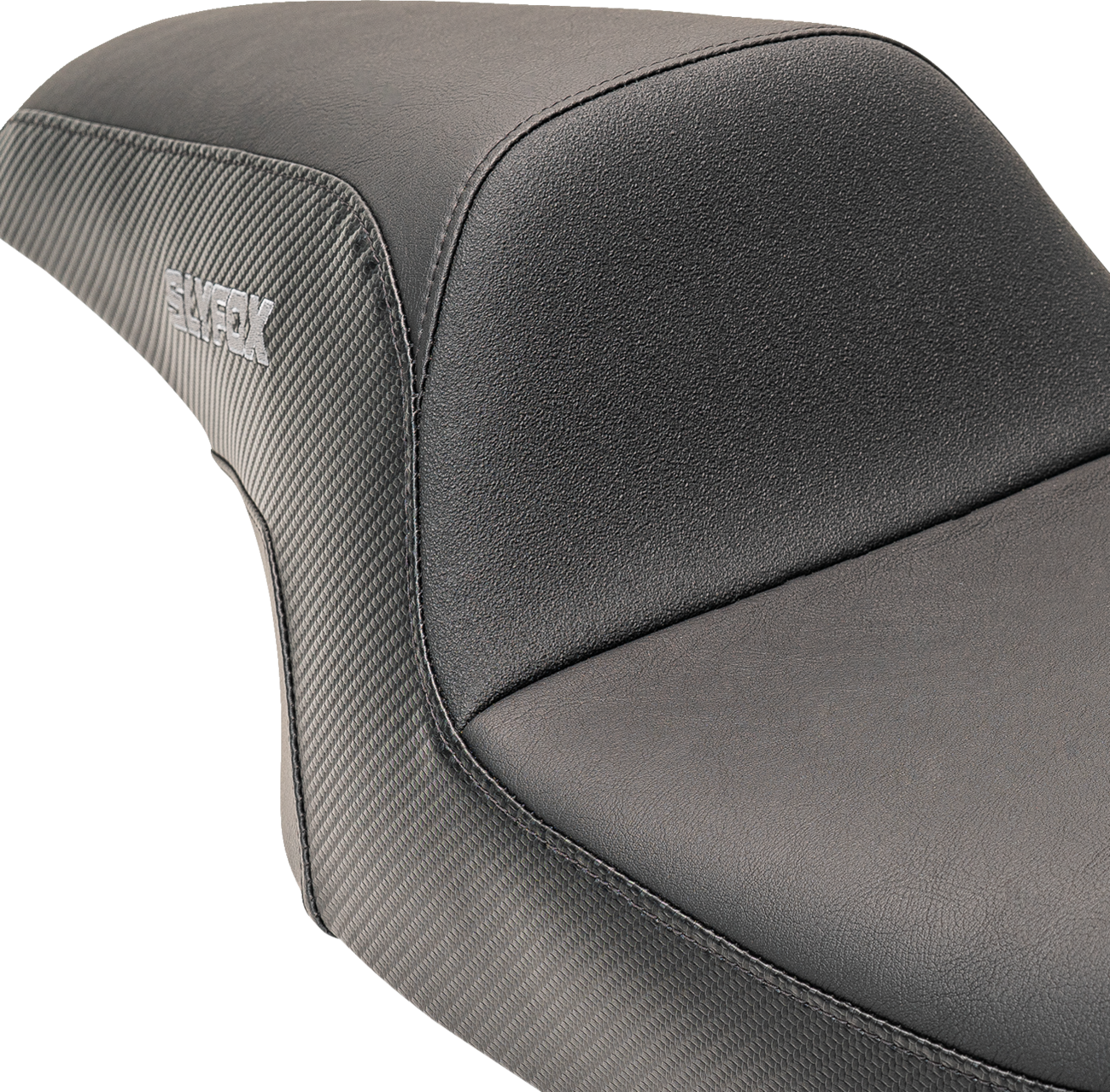 The Drifter Seat - Drifter Seat - Gray Logo - Smooth Vinyl - Carbon Fiber - FL '08-'23 [0801-1615] - Image 4