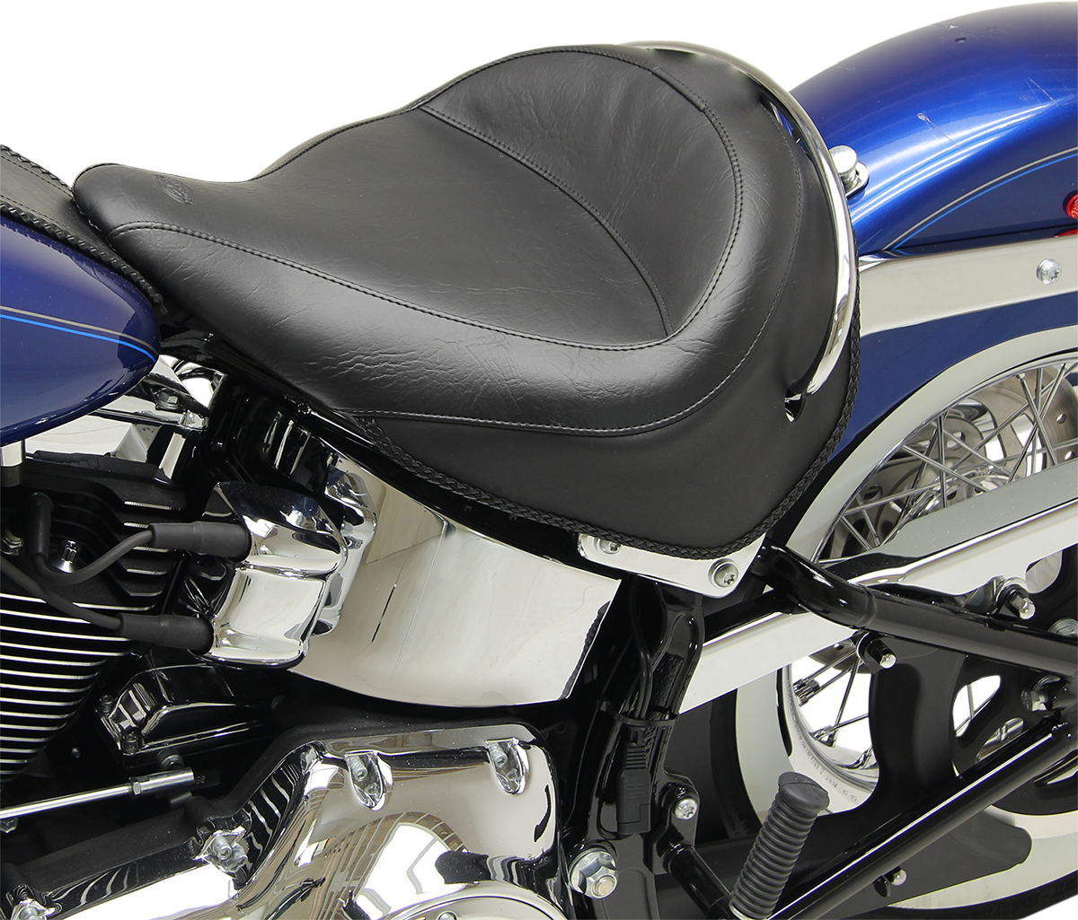 Vintage Wide Solo Vinyl Seat - Vintage Wide Vinyl Solo Seat [0802-0895] - Image 2
