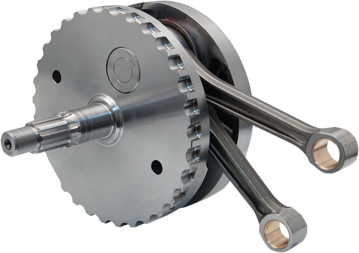 Replacement Flywheel Assembly - Flywheel Assembly - 4-5/8" - w/o Sprocket Bearing Race - Twin Cam w/124" S&S Motor '07-'17 [0922-0150]