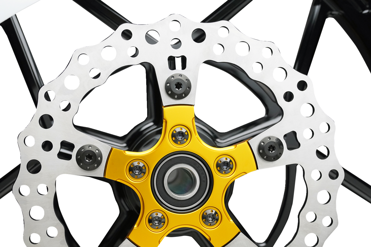 Holeshot Brake Rotor Bolt Kit - Bolt Kit - Holeshot/Brake Rotor/Front - Hub Mount - Black - 5/16-18 x 7/8" - 5 Pack [2401-1705] - Image 2
