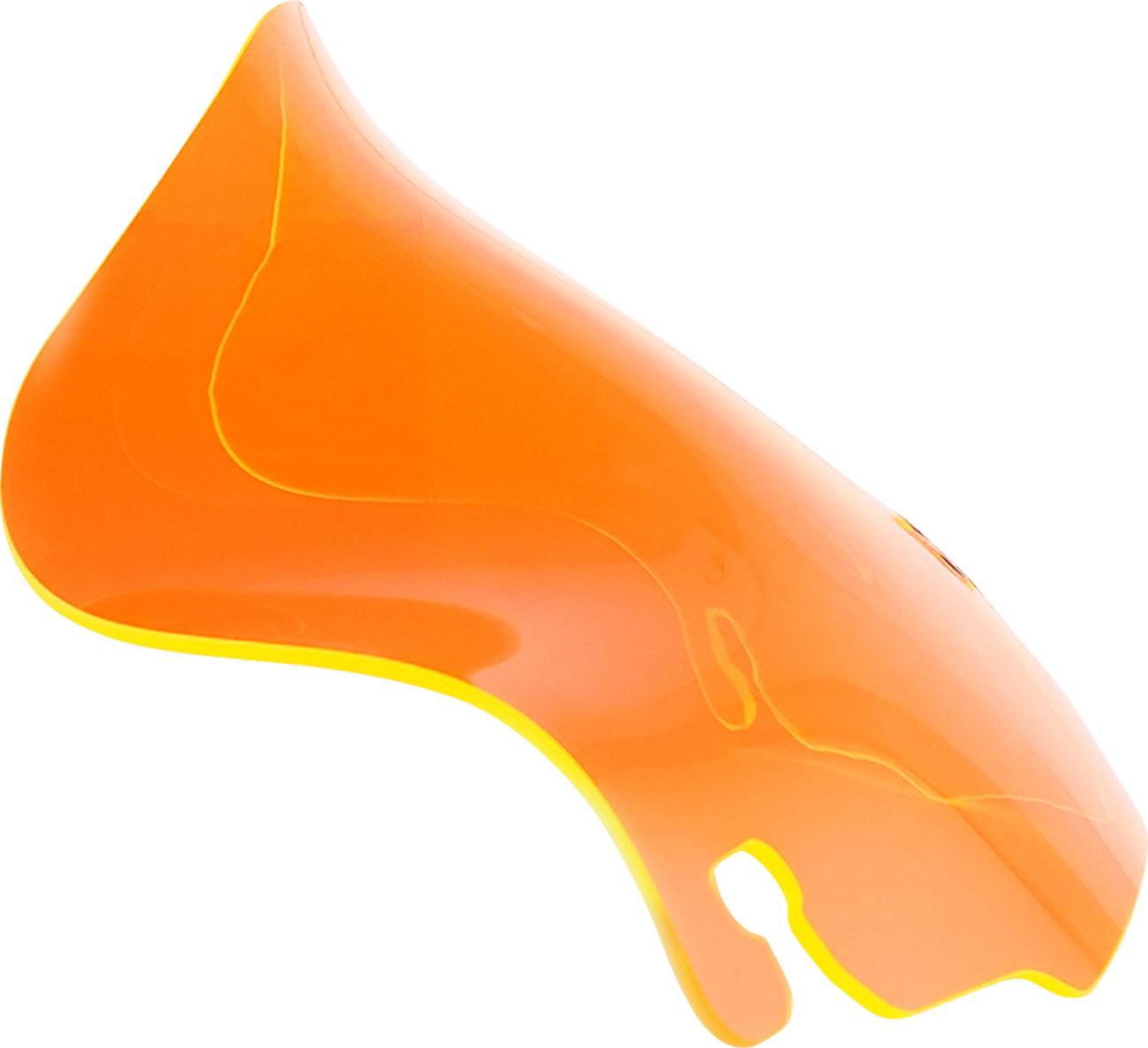 Ice Flare® Windshield - 6.5" - Orange Ice - '96-'13 FLHT/FLHX [2310-0733]