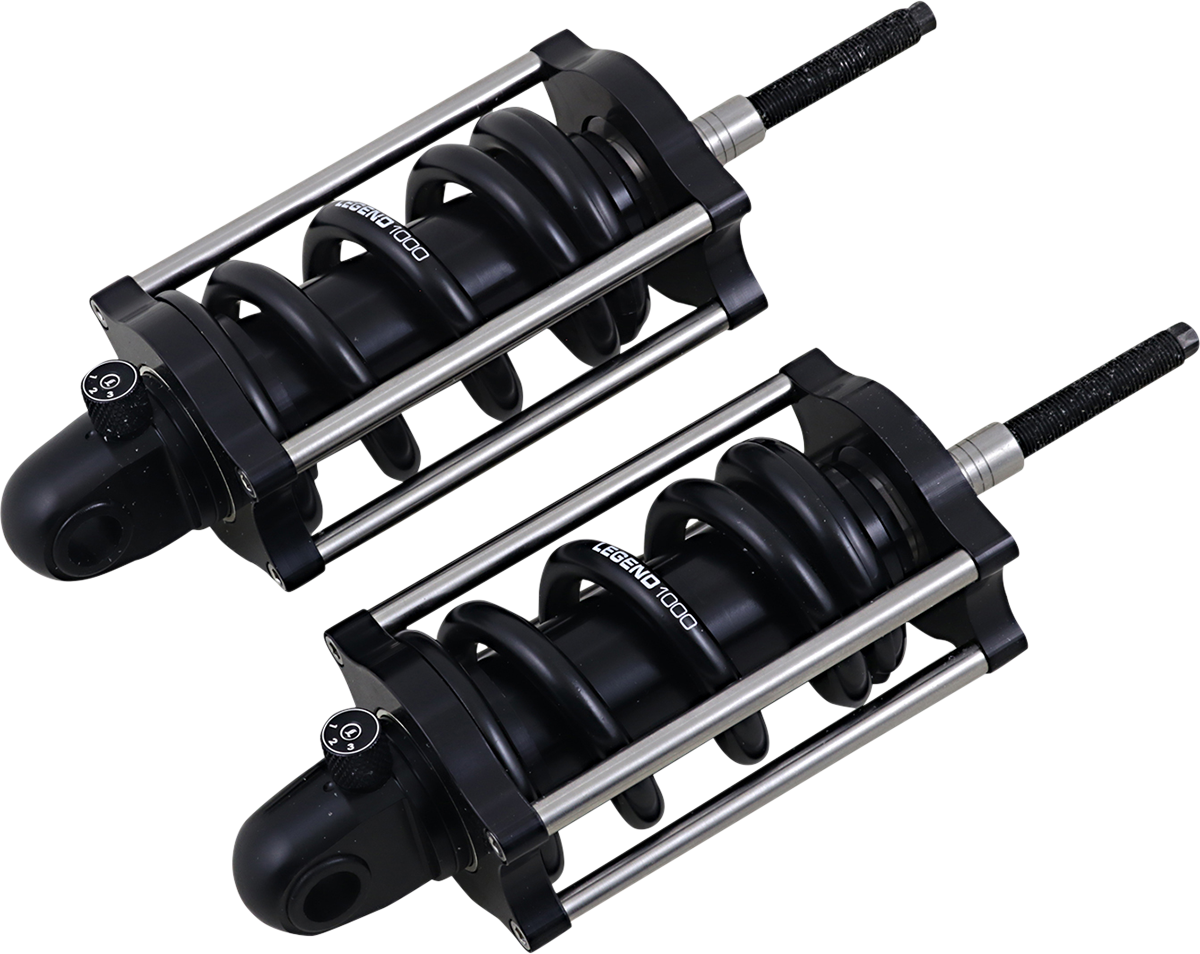 REVO-A Adjustable Softail Coil Suspension - Revo-A Shock - 12.25" - Heavy Duty - '00-'17 Softail Models [1310-1974] - Image 2