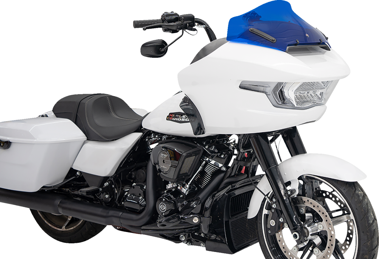 Kolor Flare® Windshield - 10" - Blue - '23-'25 FLTRX [2310-0870] - Image 3