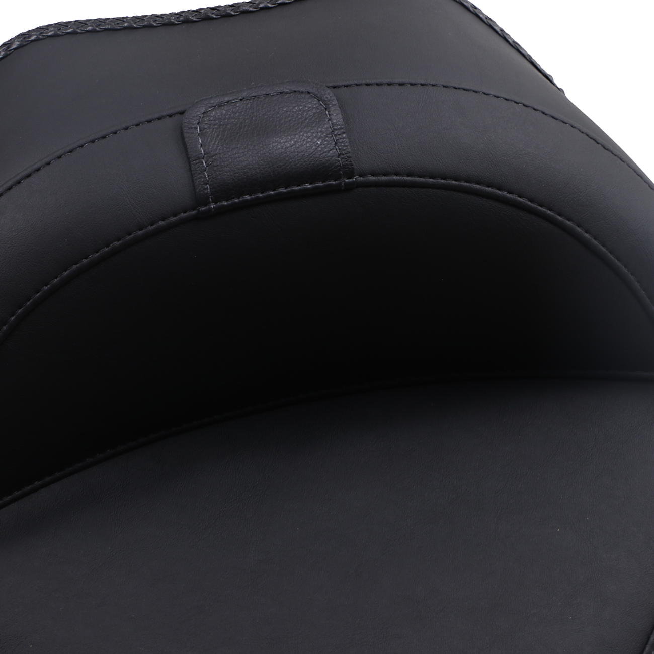 Wide Solo Seat with Removable Backrest - Wide Solo Seat - With Backrest - Vintage - Black - Smooth - FL/FX '11-'17 [0802-0765] - Image 4