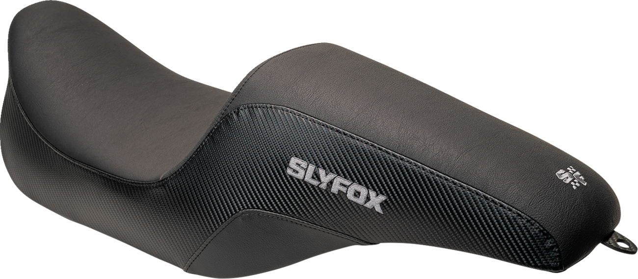 The Drifter Seat - Drifter Seat - Gray Logo - Smooth Vinyl - Carbon Fiber - FL '97-'07 [0801-1613] - Image 2