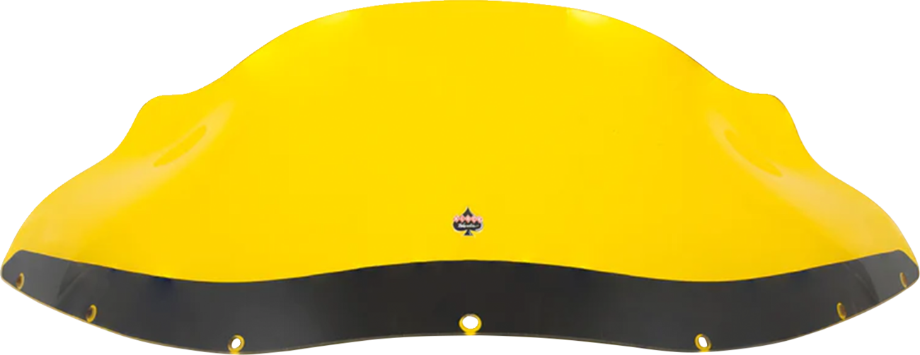 Kolor Flare® Windshield - 9" - Yellow - FXRP [2310-0828]