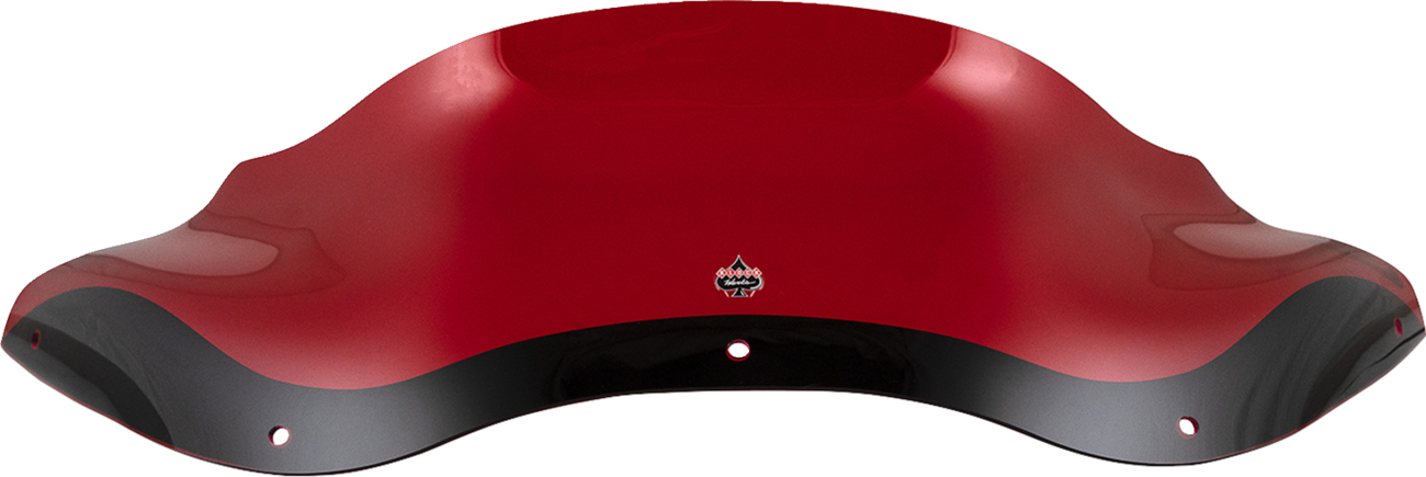 Kolor Flare® Windshield - 8" - Red - '98-'13 FLTR [2310-0811] - Image 2