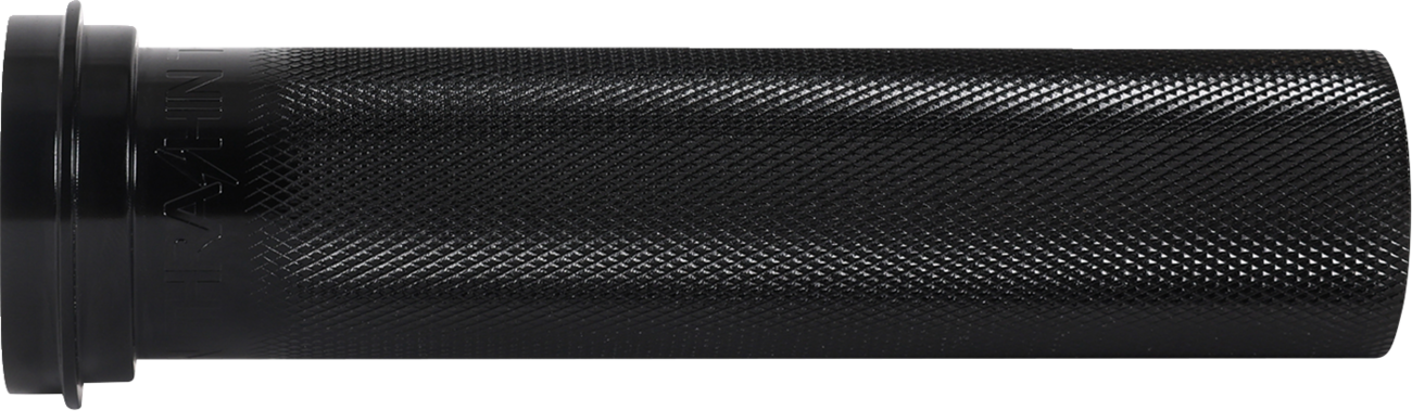 Throttle Tube - Knurled - 1" - TBW - Black [0632-0983] - Image 2