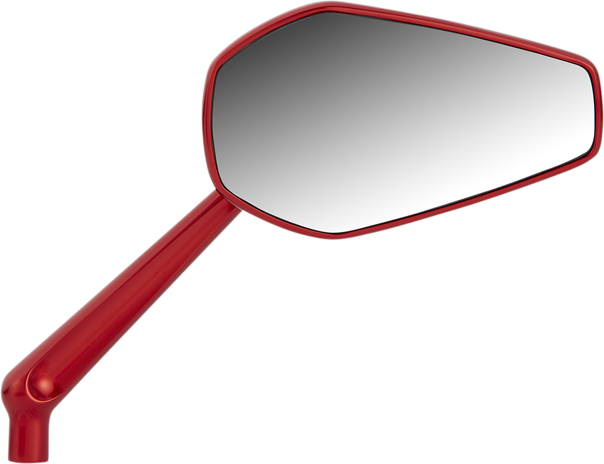 Mini Stocker Forged Mirror - Mirror - Mini/Stocker - Side View - Hexagon - Red - Right [0640-1391] - Image 2
