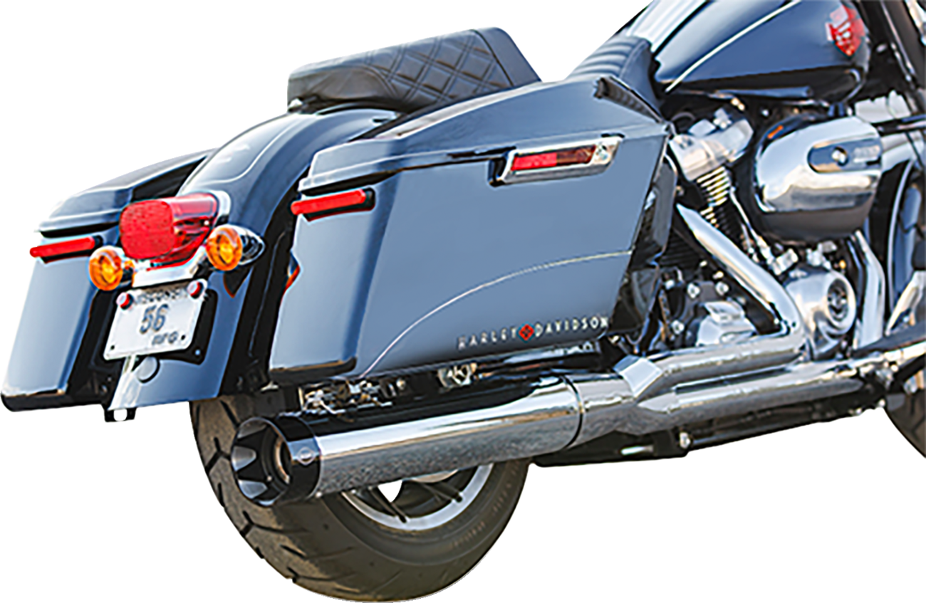 2-into-1 Sidewinder Exhaust System - 50-State - Chrome - M8 Touring [1800-2731] - Image 2