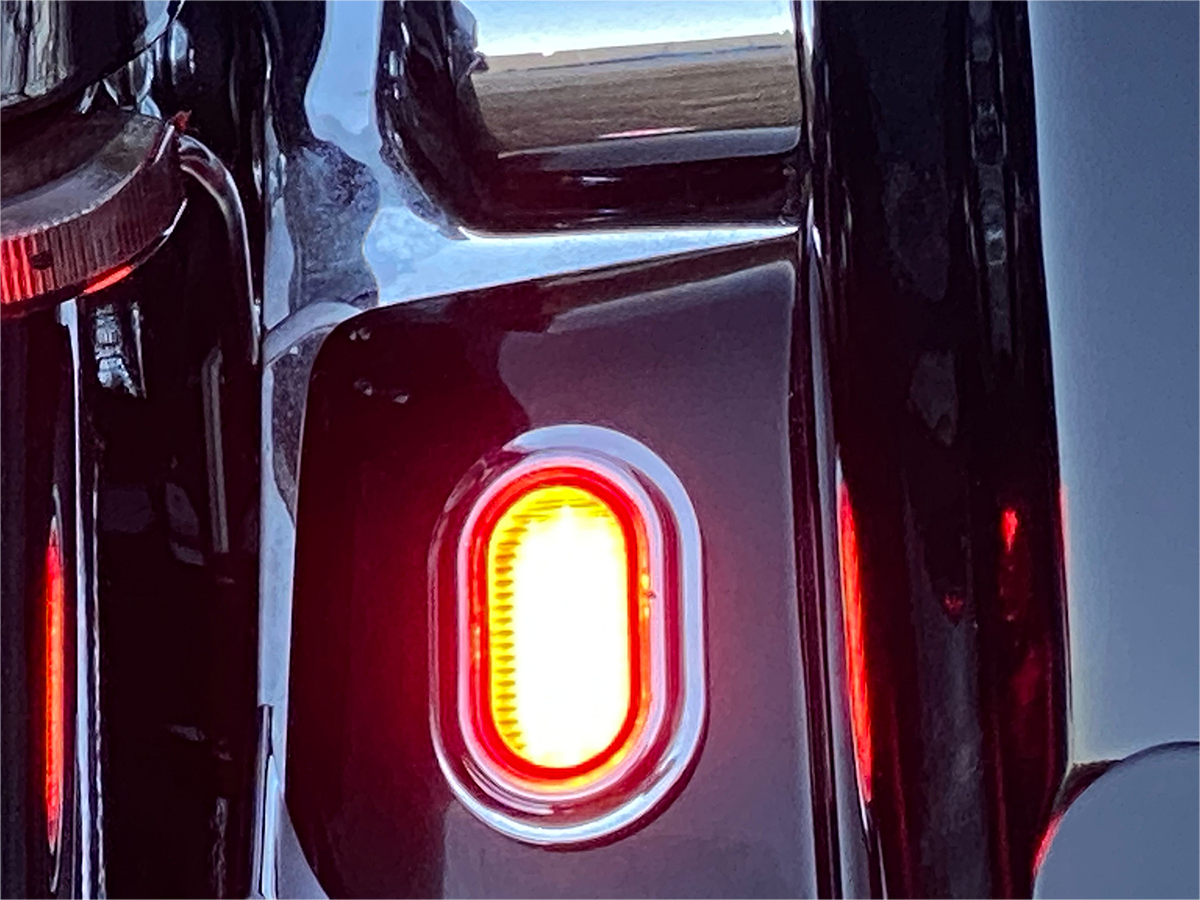 PLUGZ™ Antenna Grommet Lights - Antenna Grommet Light - Red Lens - Chrome [2040-2745] - Image 3