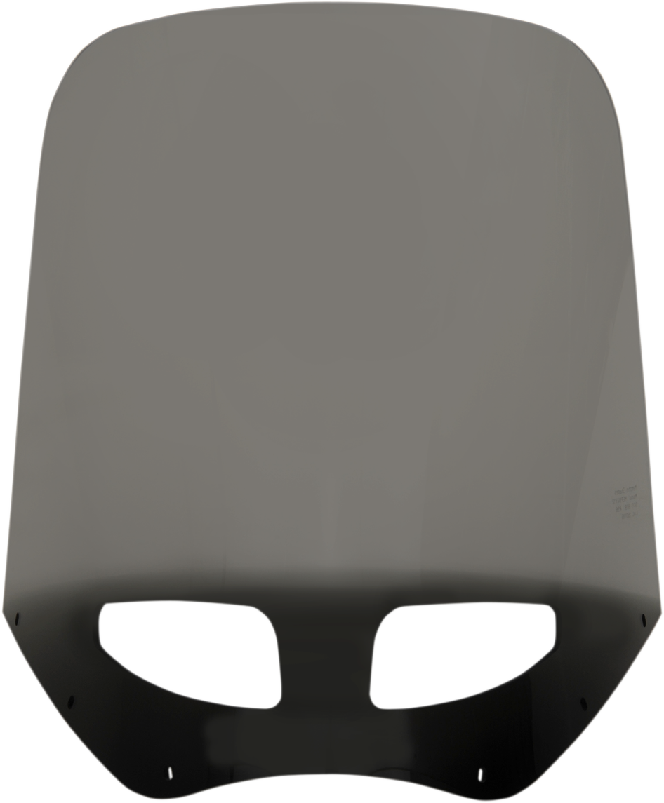 Road Warrior Windshield — Includes Vent - Road Warrior Windshield - Vented - Black Smoke - 17" [2350-0467]