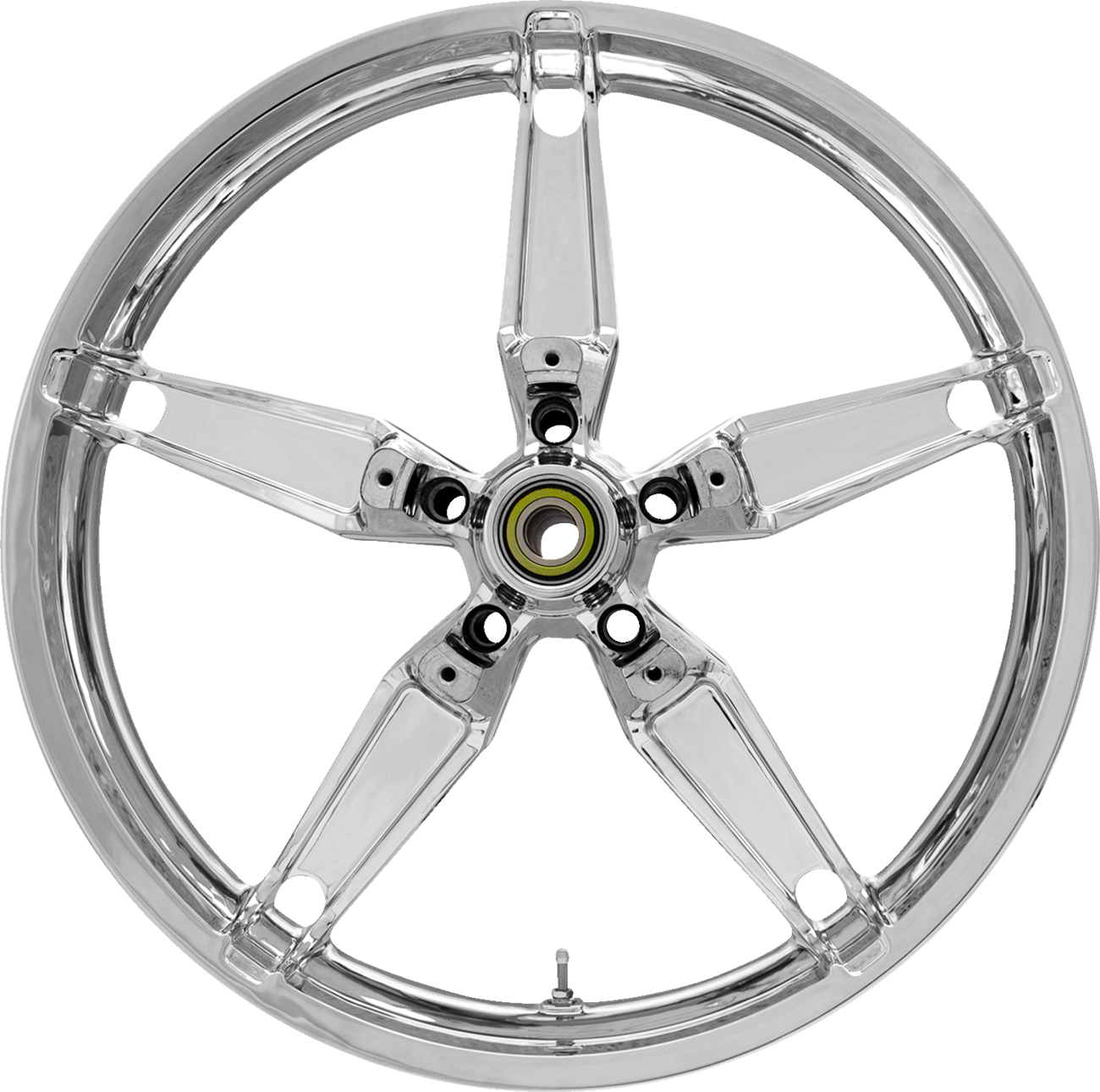 Daytona Wheel - Wheel - Daytona - Front - Dual Disc/without ABS - Chrome - 21x3.5 [0201-2649]
