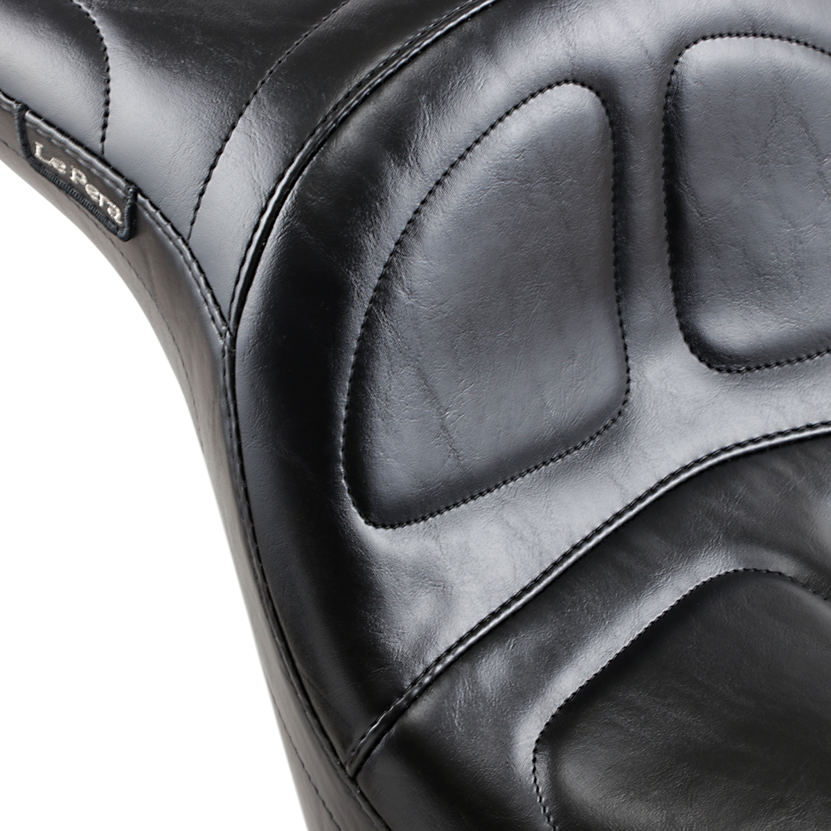 Maverick Daddy Long Legs Seat - Black - Stitched - FL/FX '06-'17 [0802-0547] - Image 2