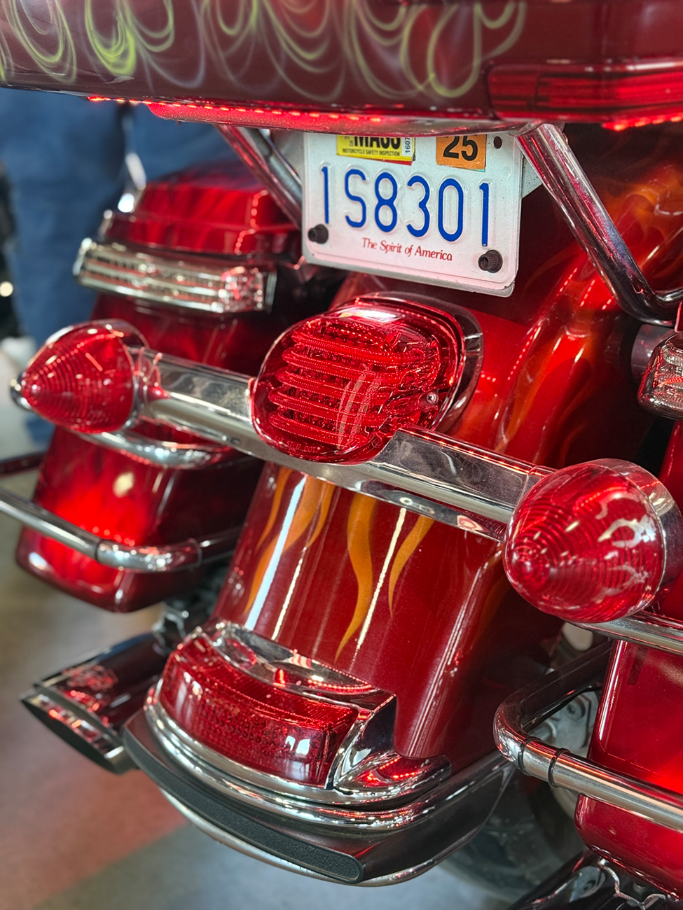 ProBEAM® Low-Profile LED Taillight Kit — with Top Tag Light - Taillight - with Top License Plate Illumination Window - Red [2010-1362] - Image 2